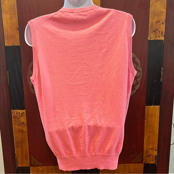 Peter Millar Cotton Cashmere Golf Sweater Vest Men’s Medium - Picture 10 of 11